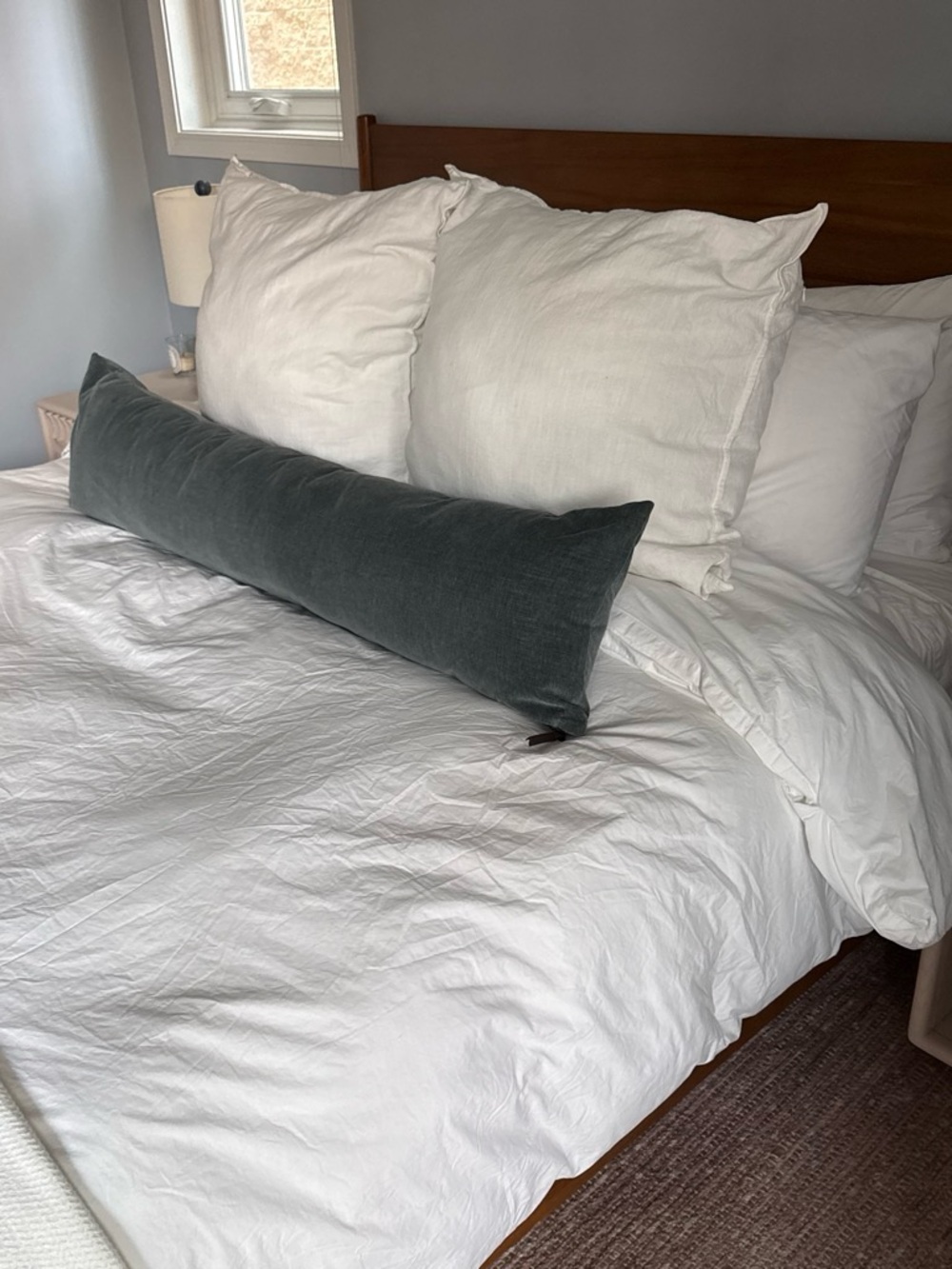 Quince Organic Crisp Percale Duvet Cover only - Picture 2 of 4